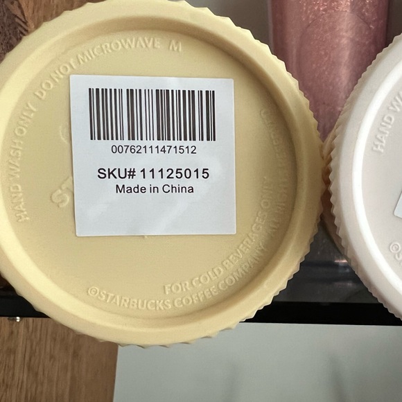 BNWT Starbucks butter yellow (Indonesia) - Picture 2 of 2